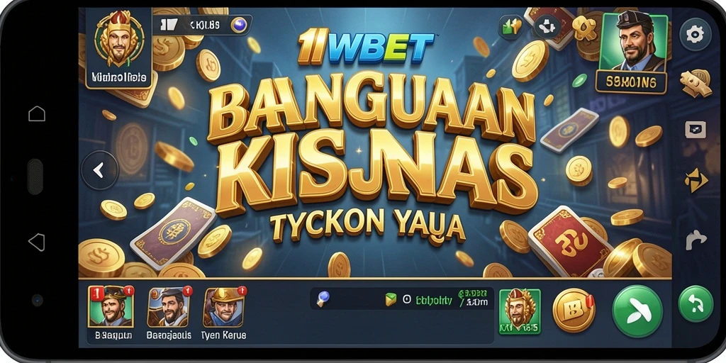 Tampilan gameplay <strong>11WBET</strong> yang menunjukkan pengelolaan bisnis yang seru.