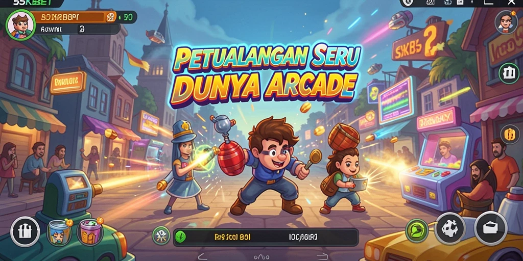 Tampilan gameplay seru di 55KBET yang penuh tantangan.