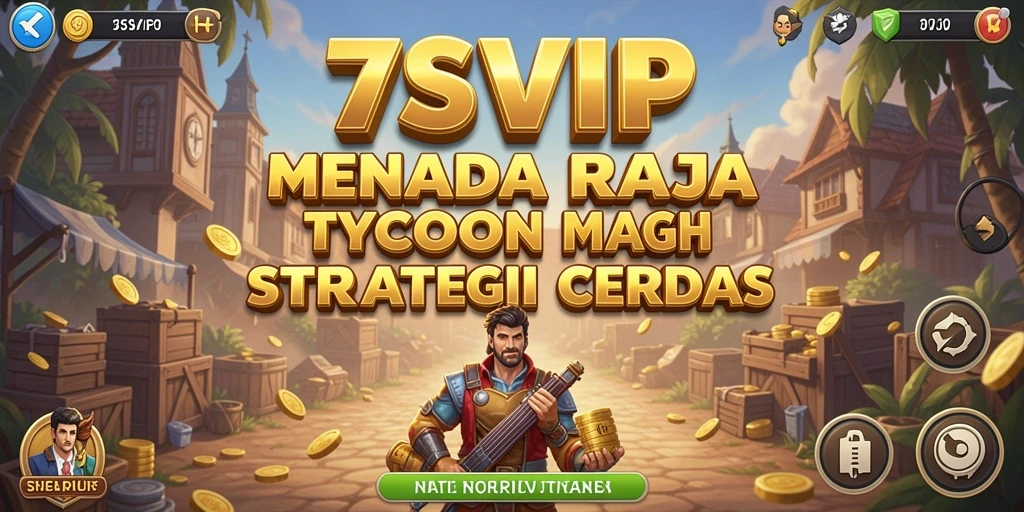 Screenshot utama gameplay Tycoon 7SVIP yang menegangkan.