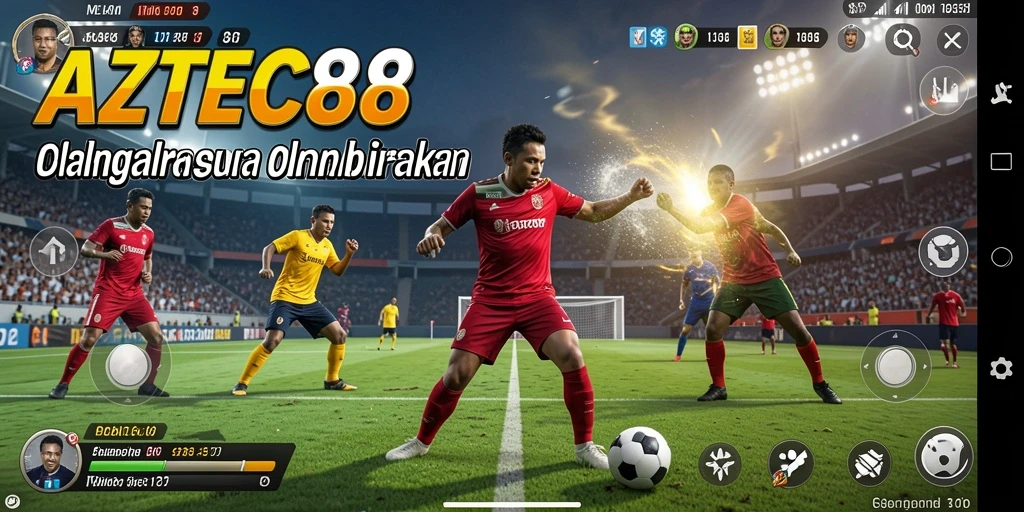 Tampilan gameplay AZTEC88 yang mendebarkan dan penuh aksi.