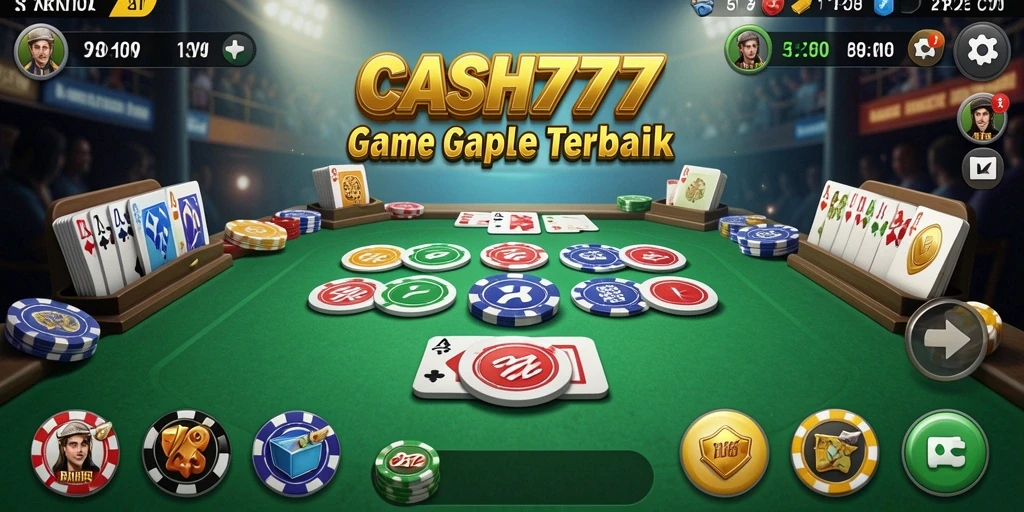 Tampilan gameplay seru dan menarik di CASH777.