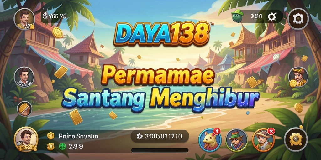 Tampilan gameplay DAYA138 yang seru dan penuh warna.
