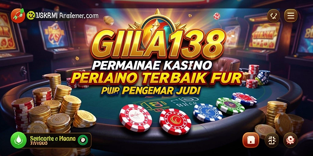 Tangkapan layar GILA138 menampilkan permainan Kasino yang menegangkan dan penuh warna.